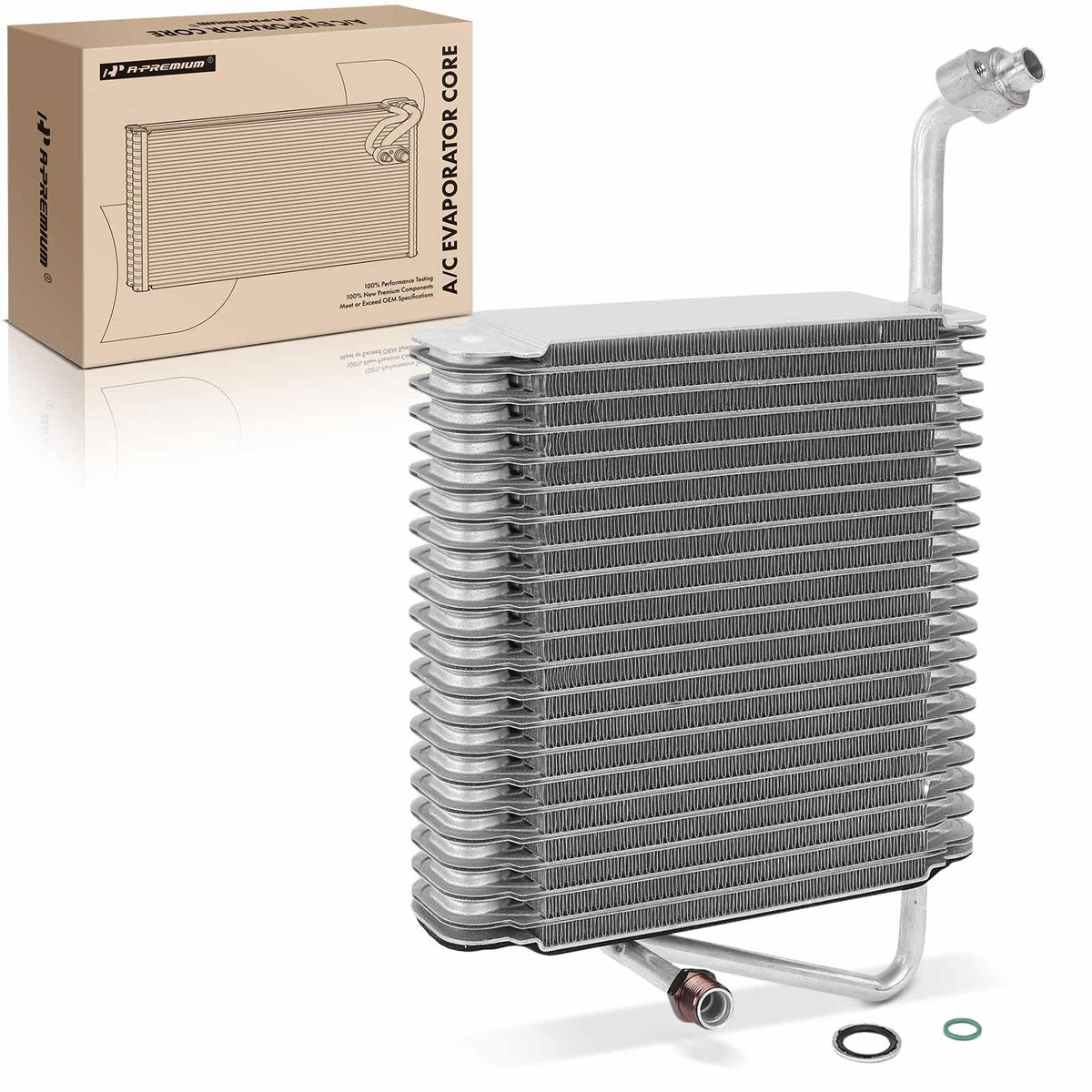 A-Premium Front AC Evaporator Core Compatible with Chevrolet & GMC