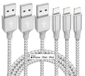 iPhone Charger 3 Pack 10ft MFi Certified Lightning Cable Fast Charging | 3 Pack 10ft MFi Certified Lightning Cable