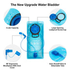 18L Hiking Hydration Backpack with 3L Water Bladder and Rain Cover