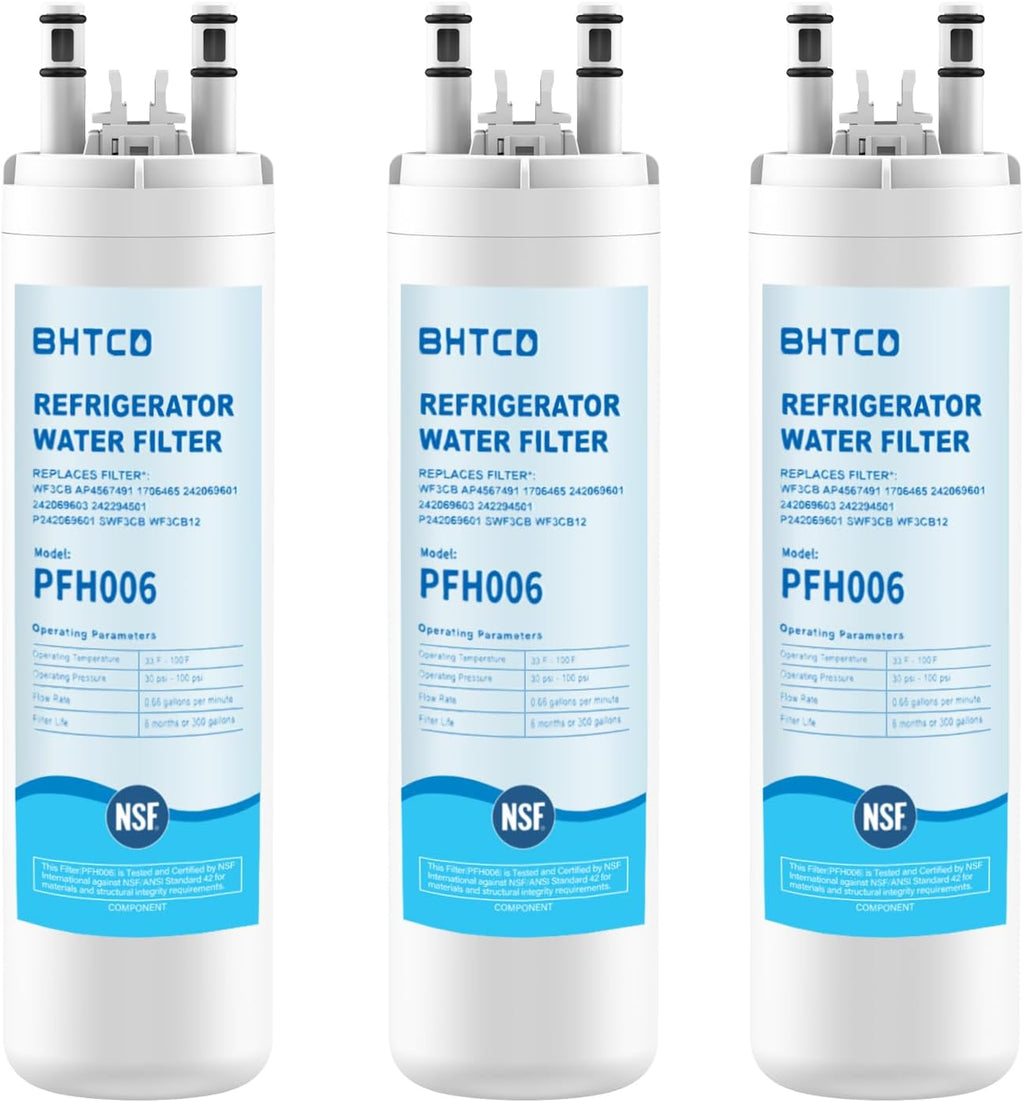 FFSS2615TS LFSS2612TF LFSS2612TE Water Filter for Frigidaire Refrigerator