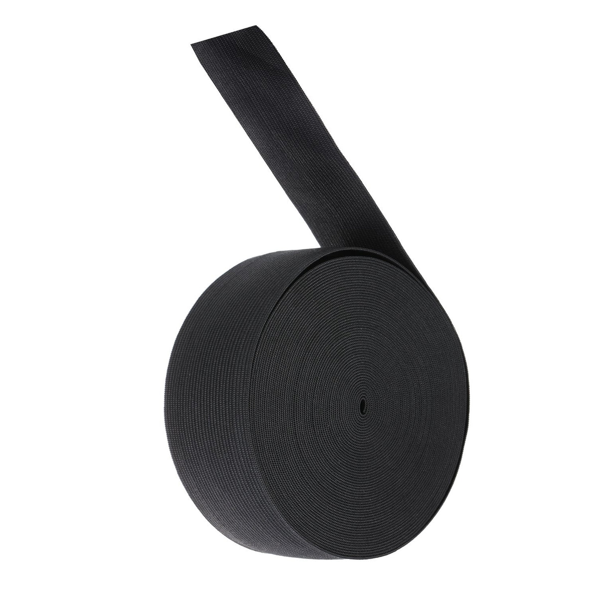 1 Pcs Elastic Spool (2 Inch X 11 Yard,Black)
