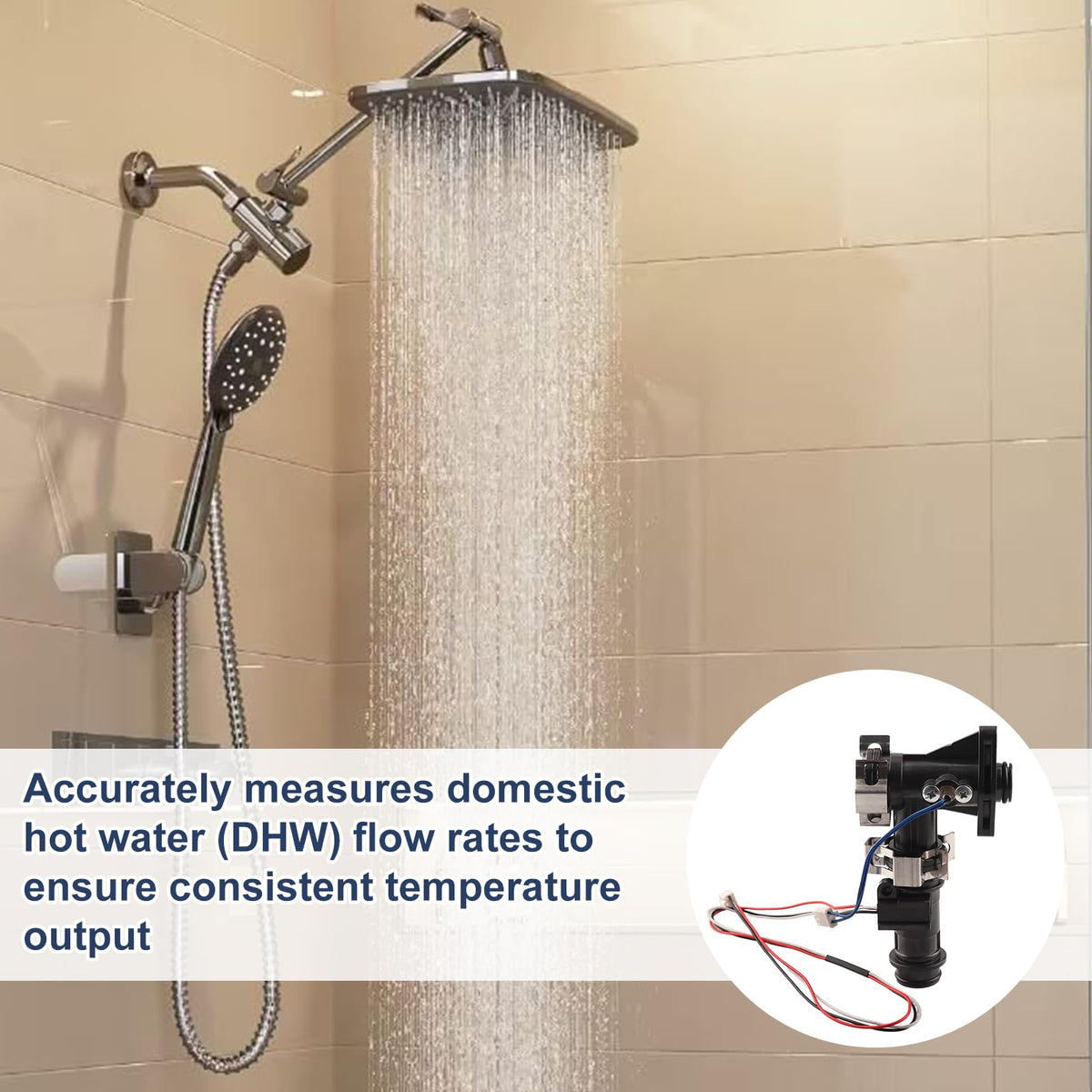 30012033B Dhw Flow Sensor for Navien Tankless Water Heater Parts