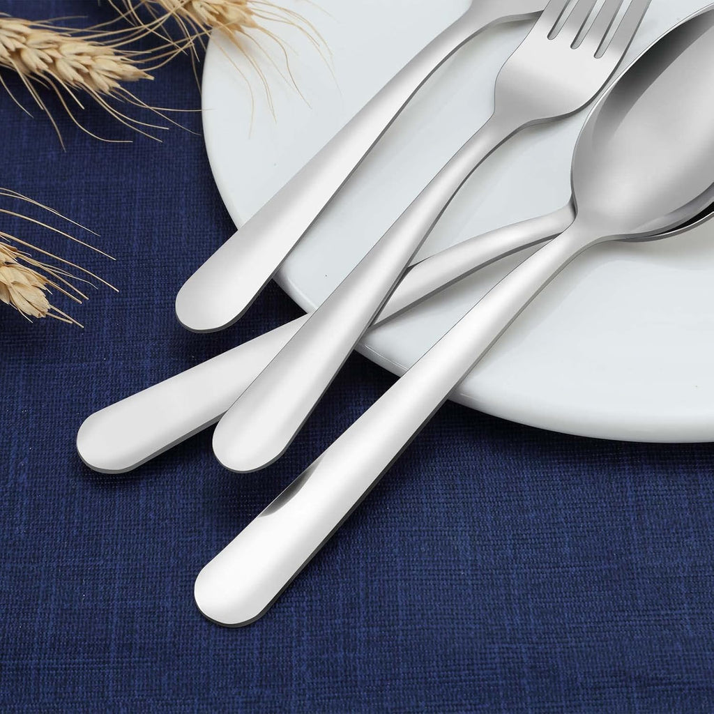 36-Piece Tea Spoons Set - 5.9" Stainless Steel Tea Spoon Silverware, Durable Small Spoons, Cost-effective Teaspoon