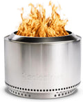 Yukon 2.0 + Stand | 27" Smokeless Fire Pit, Silver
