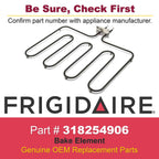Frigidaire 318254906 Genuine OEM Bake Element for Ranges