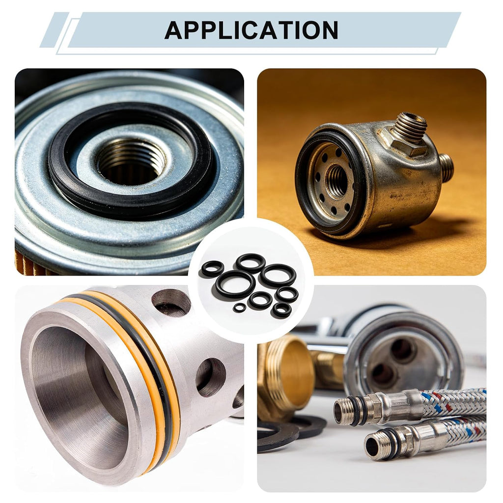 334 Buna-N O-Ring 70 Duro, 2-5/8" ID x 3" OD x 3/16" Width