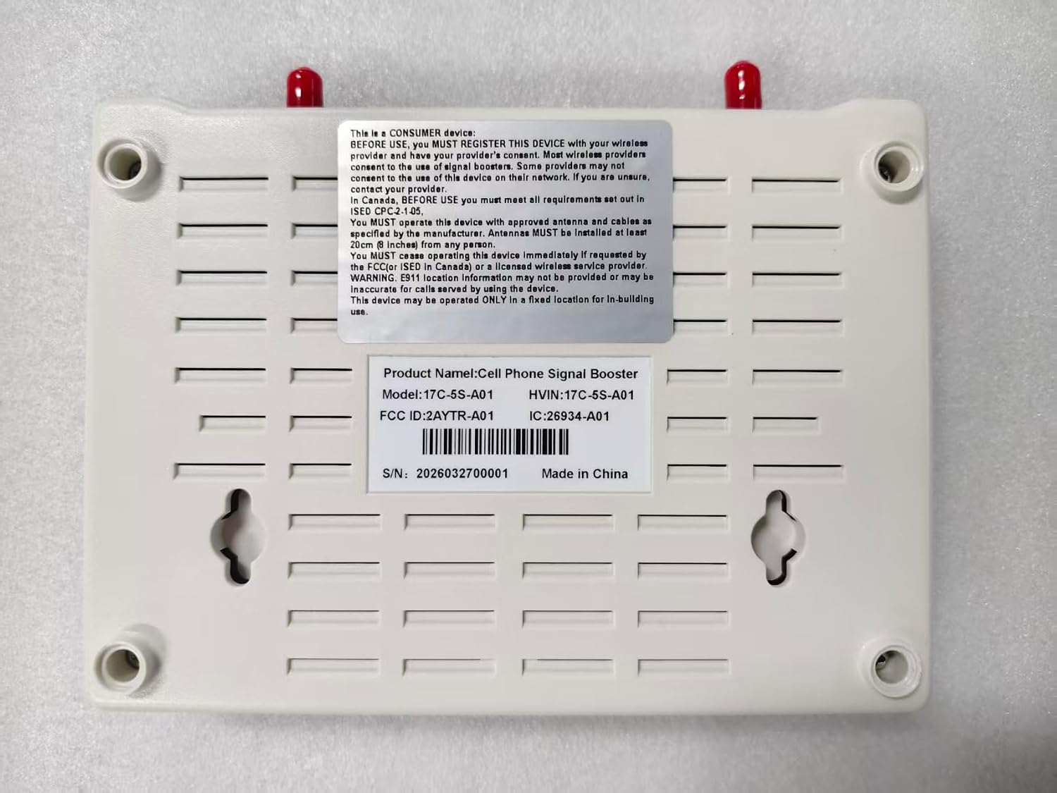 Cell Phone Booster for Home Up to 7000Sq. Ft,Cell Booster for Rural Area with 2 Indoor Antennas,Boosts 5G 4G LTE for