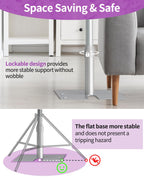 10x10ft Heavy Duty Pipe and Drape Stand Kit with Flat Base, Silver