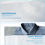NB 9x12 Inch – 100 Pcs White Poly Mailers Strong Adhesive Self-Seal Shipping Envelopes, Tear & Water Resistant