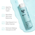 Paris Lait Nettoyant Milk Cleanser & Makeup Remover, All Skin Types