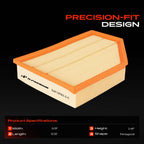 A-Premium 2-PC Engine Air Filter Compatible with Volvo Model