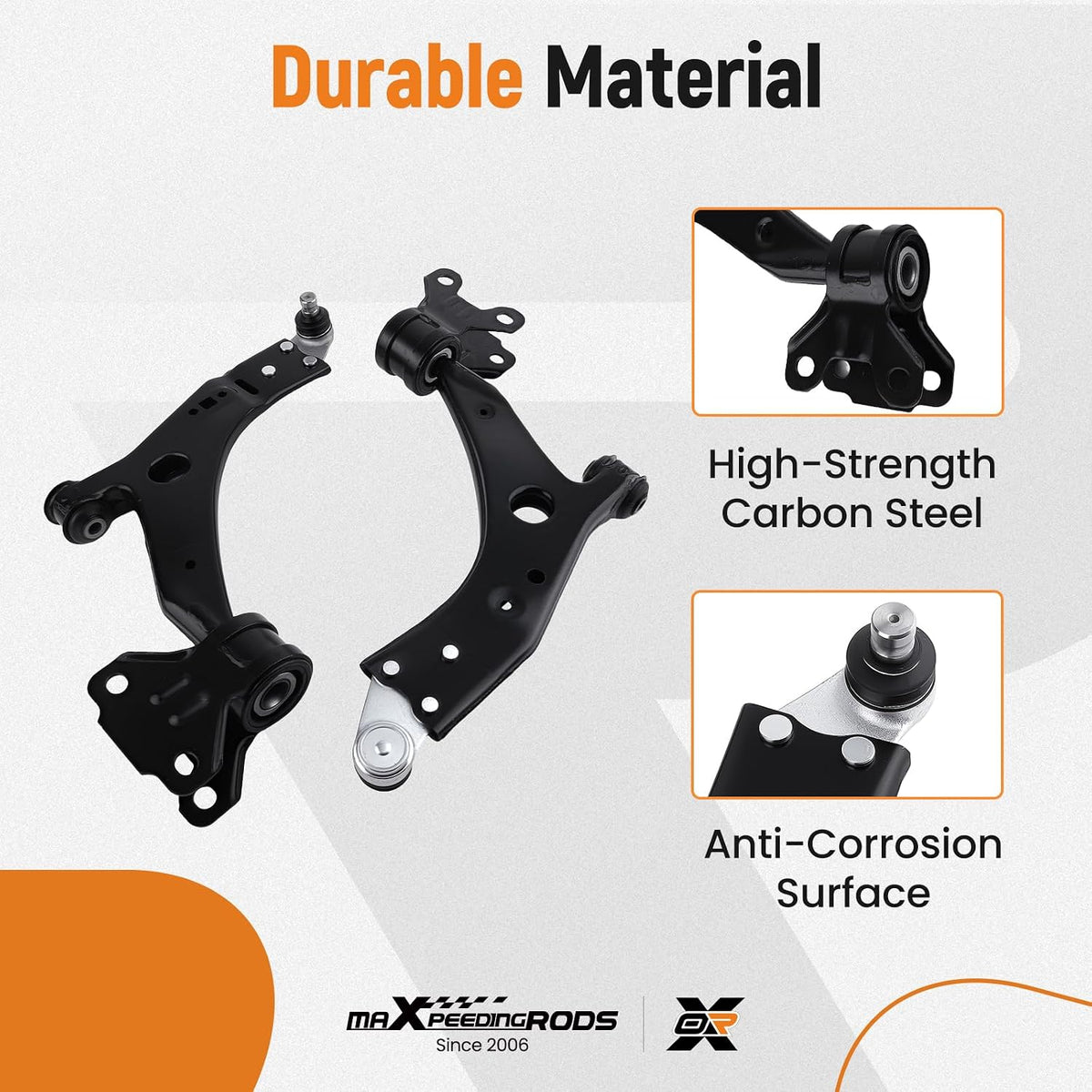 maXpeedingrods 2PC Front Lower Control Arms for Ford Escape 2013-2018