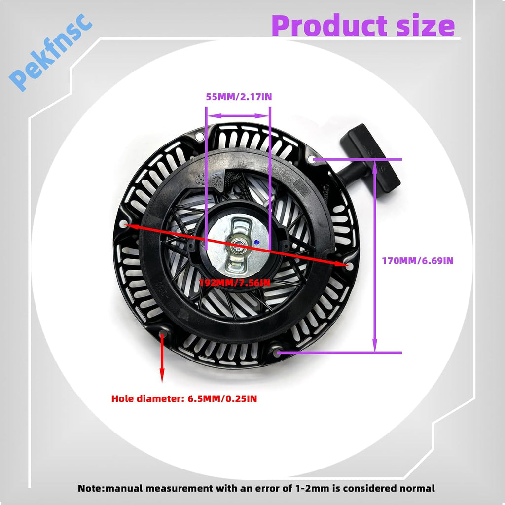 Recoil Pull Starter Assembly Fit for Kohler CH440 14 HP Engine