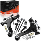 A-Premium 12Pcs Suspension Kit, Front Lower Control Arm