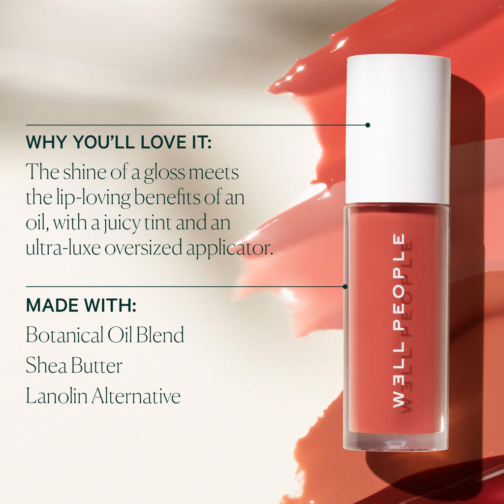 Lush Lip Tinted Oil, Desert Poppy
