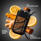 Pocket Size Body Spray for Men, with Removable Hook, 3 Pack