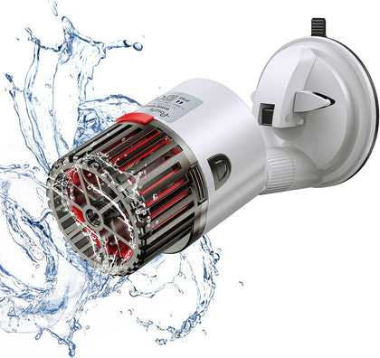 Aquarium Wave Maker for Fish Tanks up to 150 Gallons 2000 GPH Adjustable Circulation Pump with Strong Suction Cup