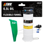 EWK 6.5L Pneumatic/Manual Fluid Extractor Pump & Flexible Reusable Funnel