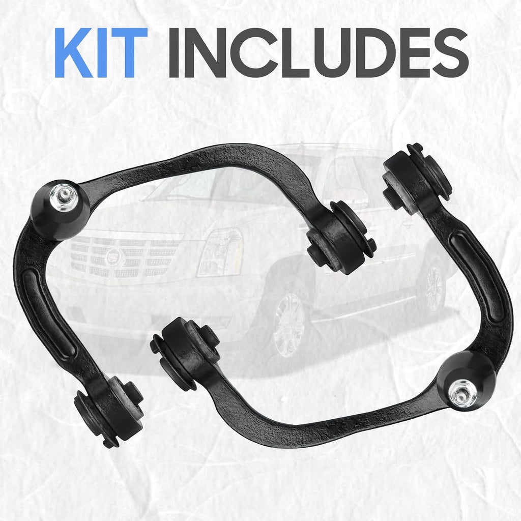 Front Upper Control Arms for 2004-2014 Ford F-150, K80306 K80308-2pc