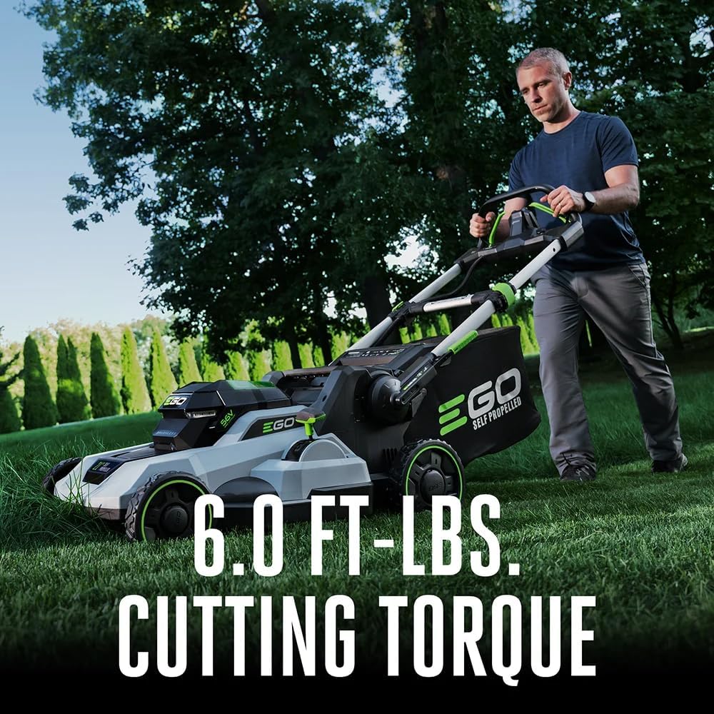 EGO 21" Self Propelled Mower With Dual Toggle Kit (6.0Ah, 320W Charger)
