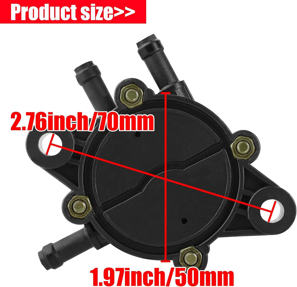 KH-25-393-26-S Fuel Pump Compatible with Kohler KH-24-393-55-S MTD Z-Force RZT XT1 XT2 L S GT SX LX 42 46 50 54 60 42 LT46 LT50 ST54 GX54 SLX50 SLX54 ST54 LE60 SZ48 SZ54 SZ60 PRO Z 100 EFI 7000