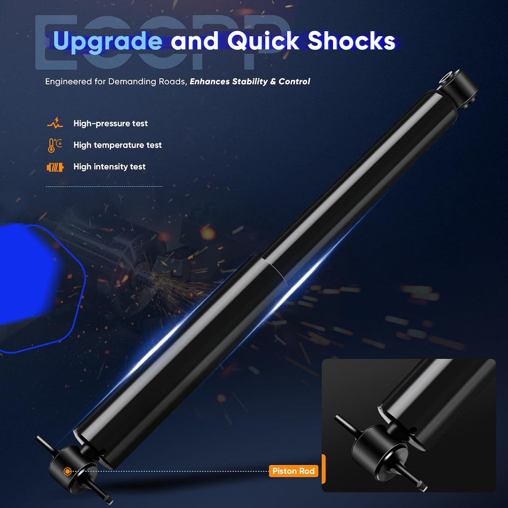 ECCPP shock Struts shock absorbers for 2007-2017 for Jeep Wrangler