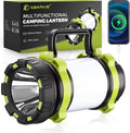 Rechargeable Flashlight, 6 Modes Camping Flashlight LED Camping Lantern for Power Outage, Flashlight for Home