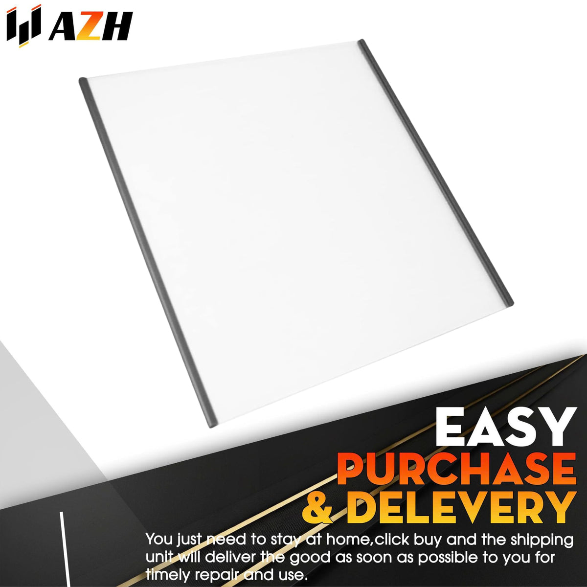 Refrigerator Fresh Food Glass Shelf (Upper) Compatible with Whirlpool