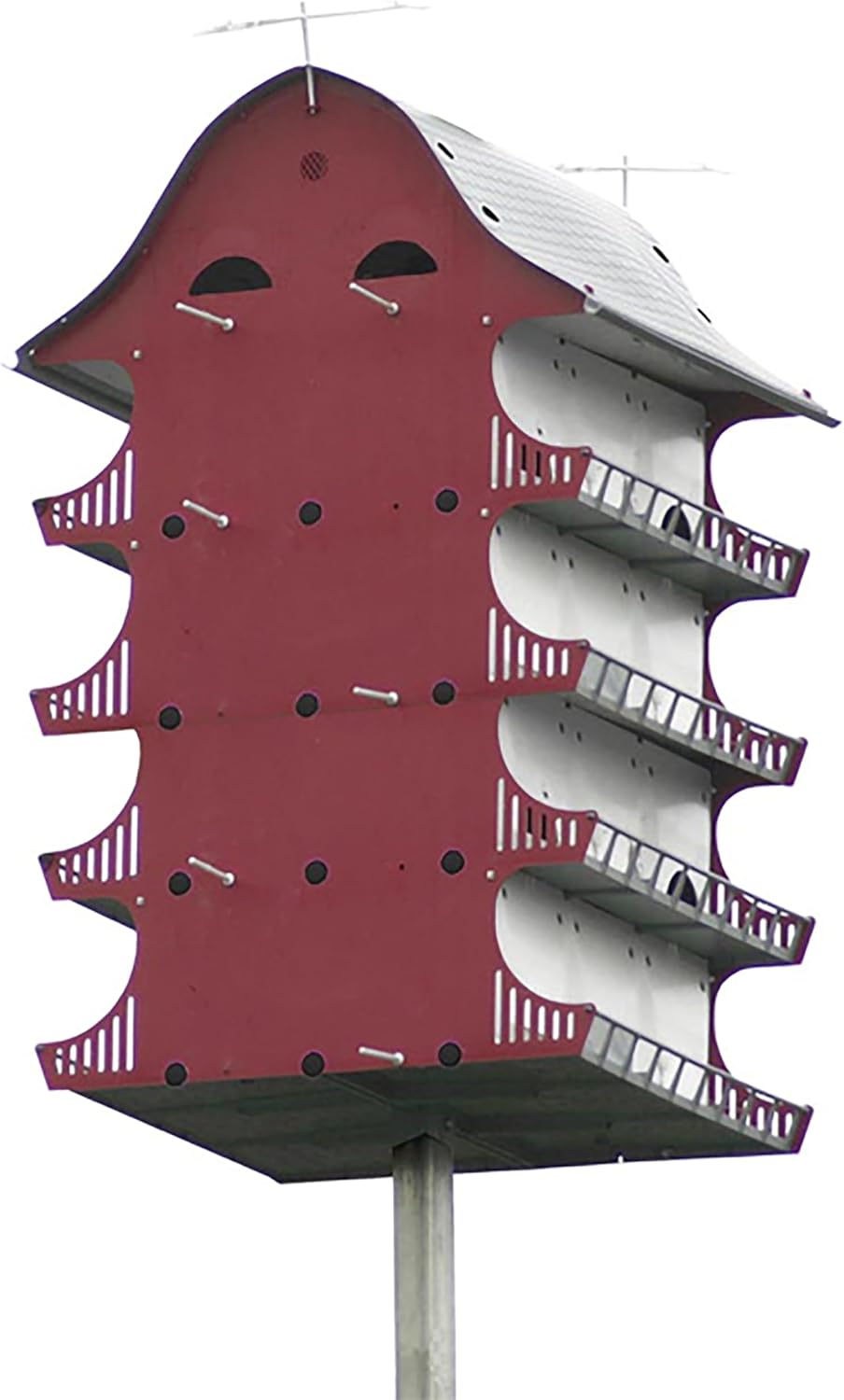 S&K Purple Martin House, 16-Room Birdhouse for Backyard Birding