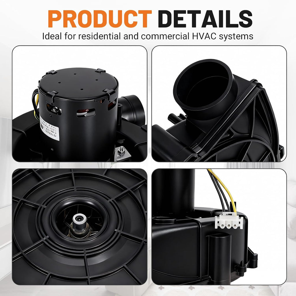 A249 Blower Motor for Lennox Draft Inducer 702112686 702113118 702113212 103618-03 103618-01 Replacement for Fasco A249 Motor 115V 3200 RPM, HVAC Furnace, 2 Year Worry-Free