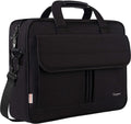 Laptop Bag 15.6 Inch, Business Briefcase Gifts for Men Women, Water Resistant Messenger Shoulder Bag with Strap