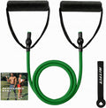 Single Resistance Bands with Handles Door Anchor for Home Gym | Door Anchor, Workout Guidance included, Exercise