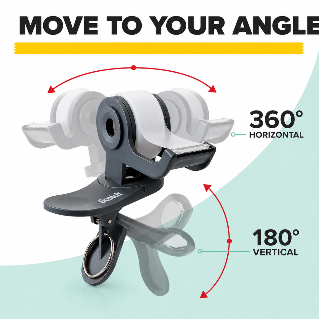 Desktop Tape Dispenser, 4 Dispensers