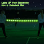 Badminton Net Light, 33ft LED Volleyball Net Outdoor String Lights with Remote, 17 Colors 7 Modes Waterproof