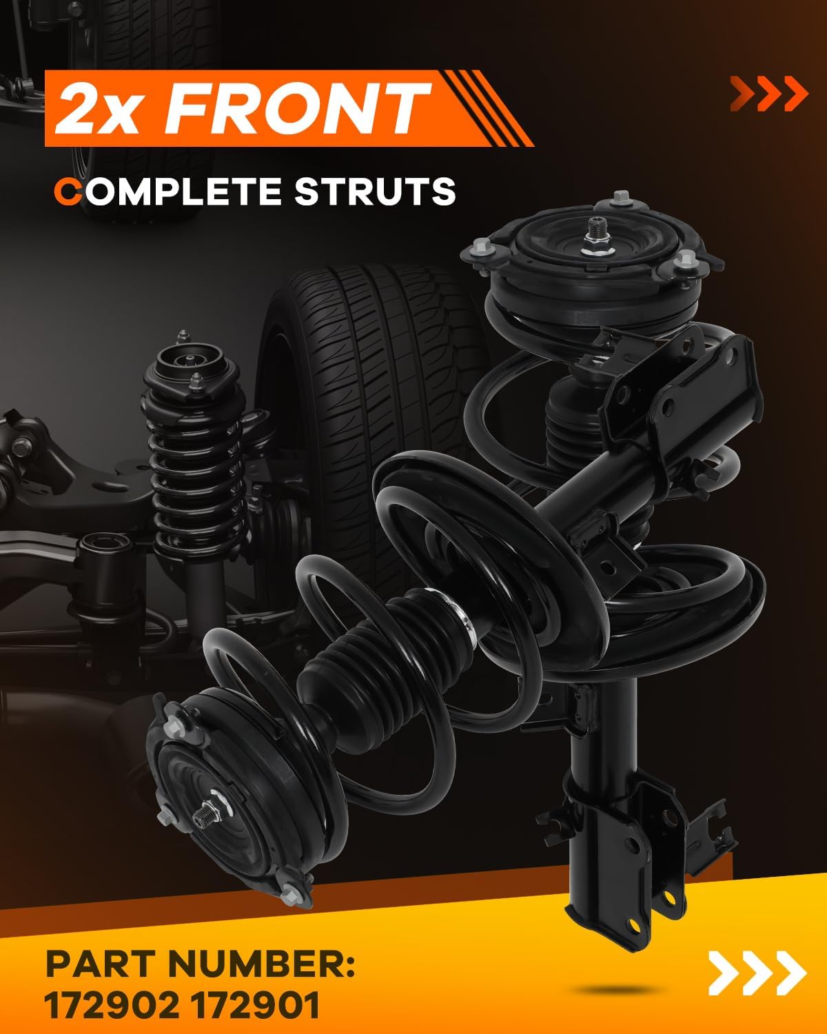 OCPTY Front Complete Strut Assembly for Nissan for Altima 2013-2017