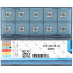 CDBP CCGT21.52 (CCGT060208) Indexable Carbide Inserts for Aluminium 10pcs
