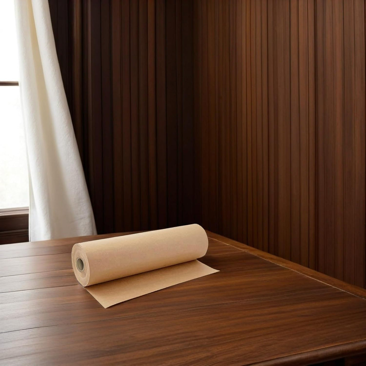 Kraft Paper Roll for Painting Sketching and Packing, 1 Roll