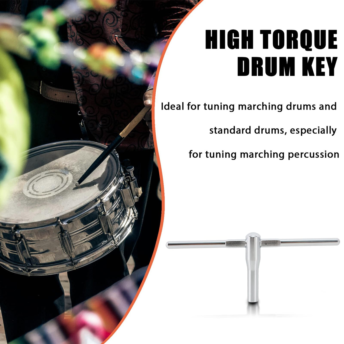 High Torque Drum Key Drum Tuning Key Tool For Marching Drums And Drum Set