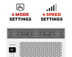 6,000 BTU Digital Window Air Conditioner, Remote, 4 Modes, Eco, 250 sq ft Coverage