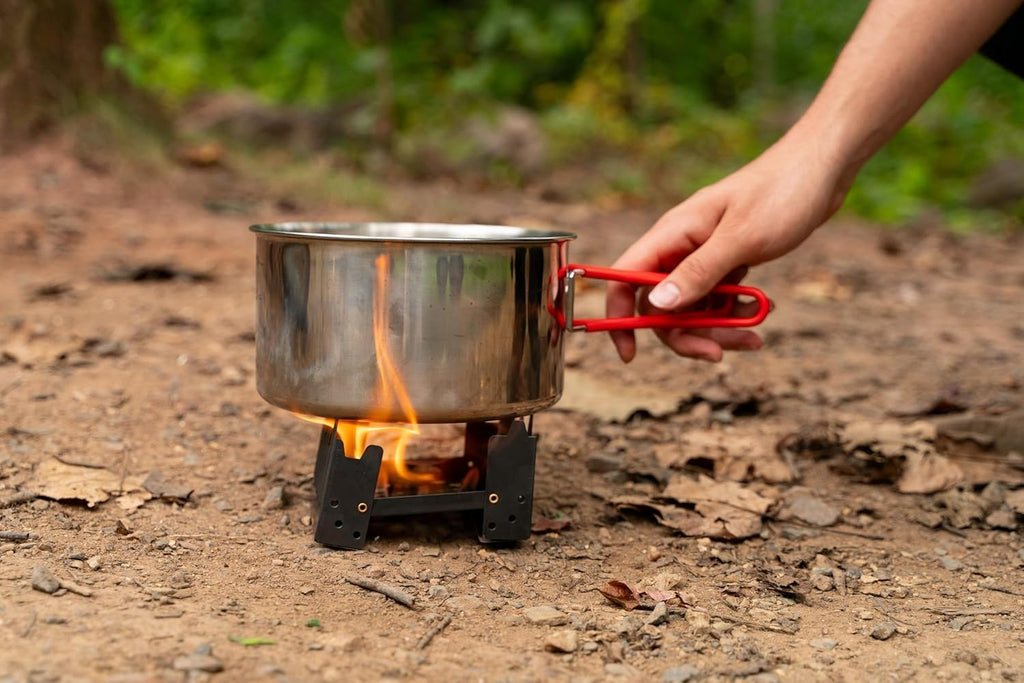 Emergency Stove Outdoor Portable Compact Design 24-Fuel Tablets 2-Pack