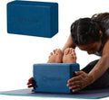 Yoga Block - Supportive Latex-Free Eva Foam - Soft Non-Slip Surface with Beveled Edges for Yoga, Pilates, Meditation
