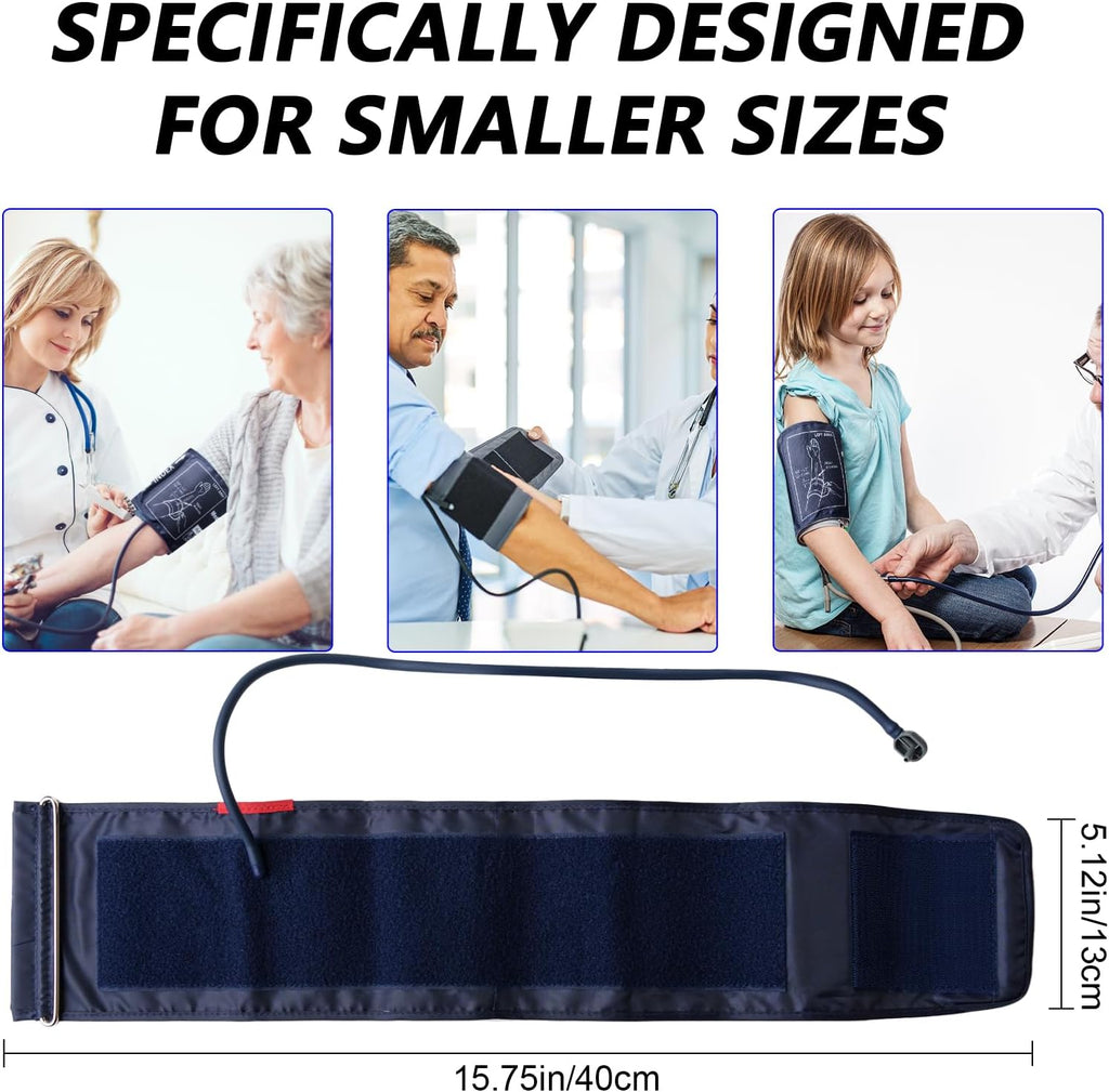 Small Blood Pressure Cuff Upper Arm 5.5"-9.5"(14-24cm) S Replacement BP Cuff for Small Arms Adult Cuff with 8