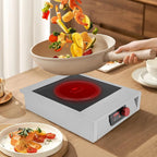 Commercial Induction Cooktop 110V 3500W Professional Electric Induction Burner Countertop Burner High Power Electric