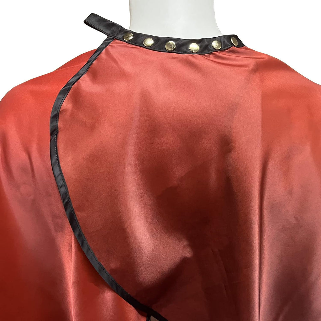 Barber Capes for Men Hair Cutting Salon Cape with Snaps Hairdresser Gown Stylist Cape- 63”× 56”