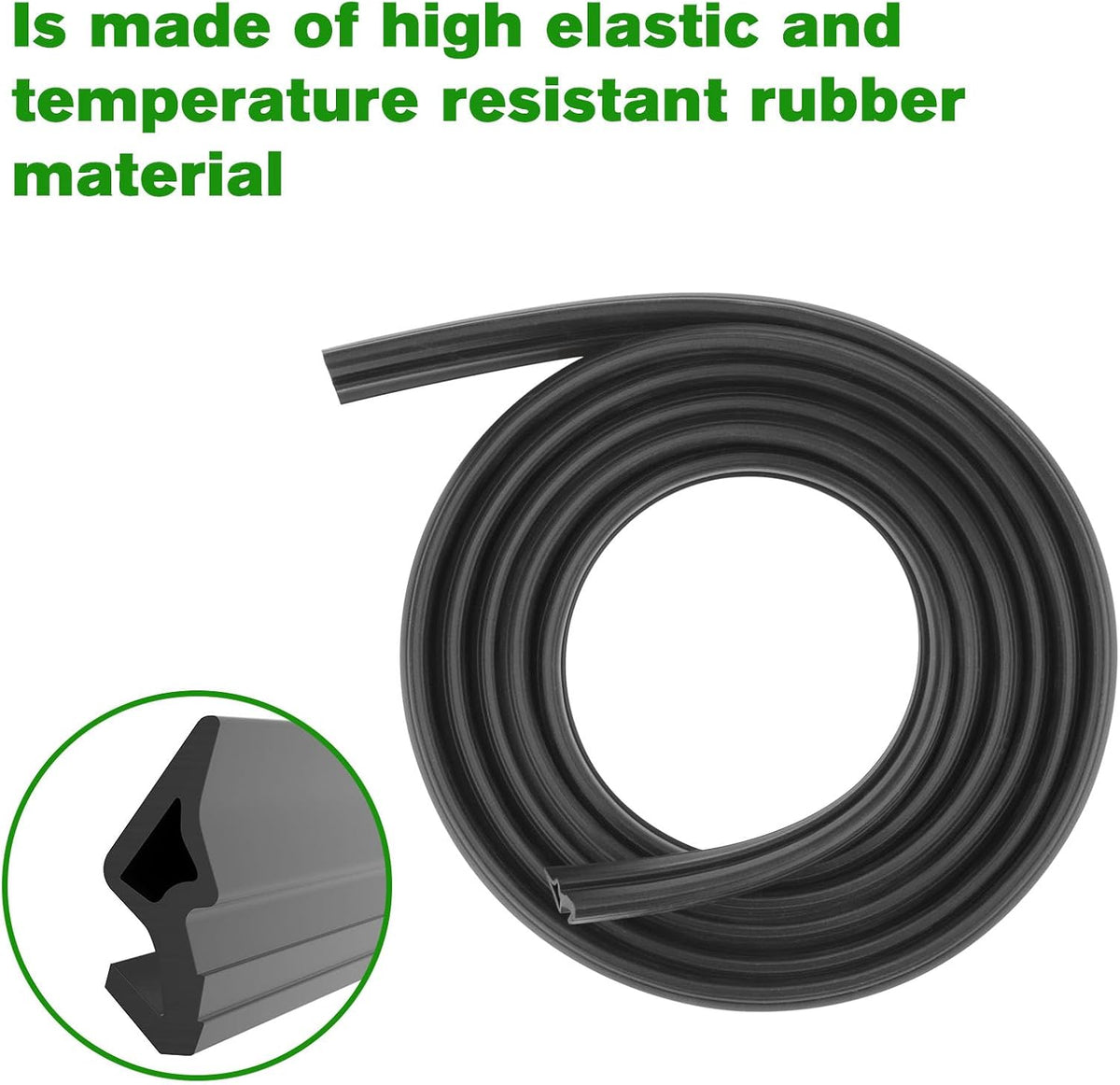 W11177741 Dishwasher Door Seal Gasket - Fits Whirlpool KitchenAid,72 Inch
