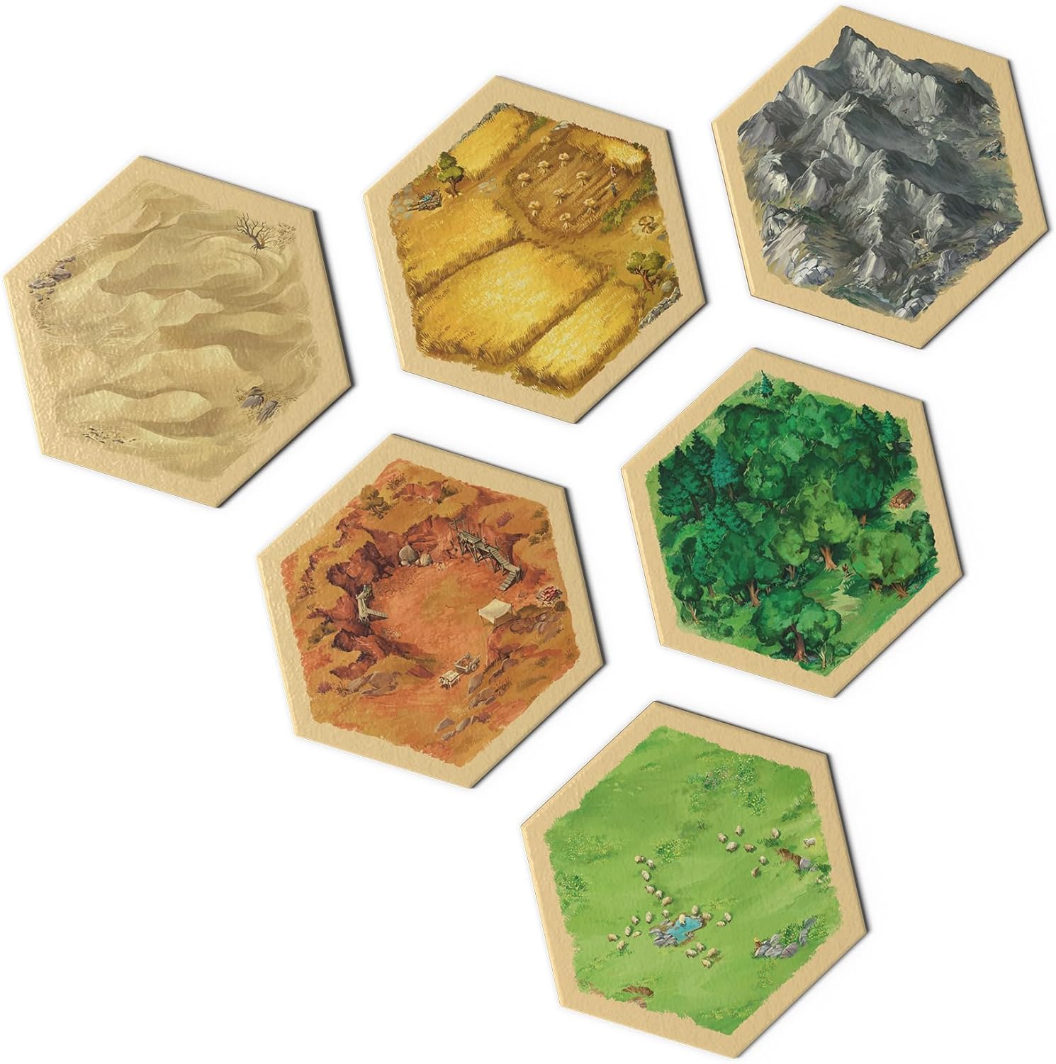Board Game (6th Edition) Trade, Build & Settle in the Classic Strategy Game for Family, Kids & Adults, Ages 10+, 3-4