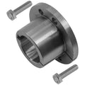 Caltric Deck Spindle Pulley Split Tapered Hub Bushing Compatible with Wright Stand Stander 71460111