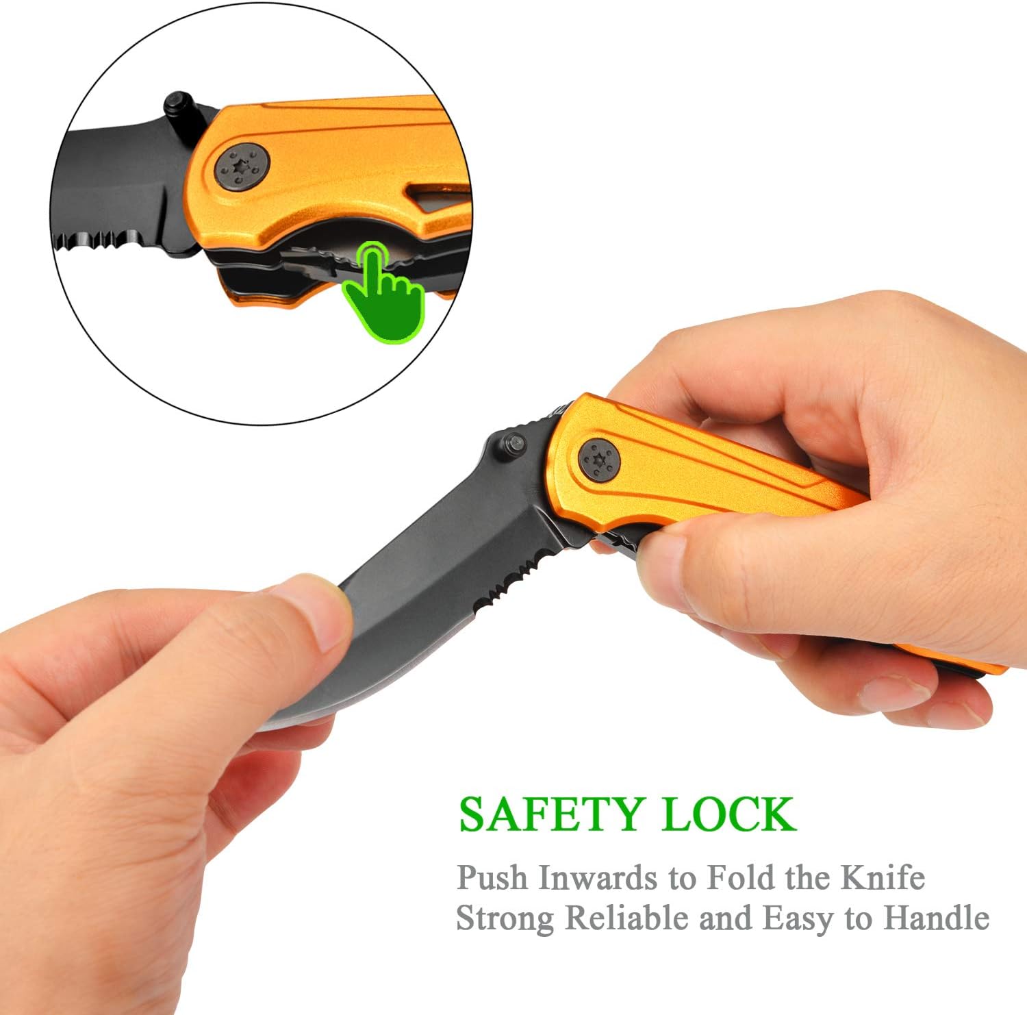15-in-1 Pocket Multitool Knife - Folding Knife with Pliers, Bottle & Can Opener, Phillips Screwdriver + 9 Bits, Nylon