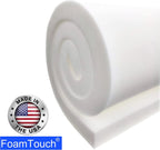Medium Density 1" Height x 30" Width x 72" Length Upholstery Foam Sheet