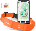GPS Wireless Dog Fence, Electric Fence System with Training Collar (Orange)